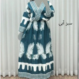 پیراهن ساحلی آیلین فلور بوگاتی فری سایز زنانه کد 1746 مناسب تا سایز 46
