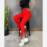 لگ کمر گنی کبریتی دمپا گشاد چاک دار سه سایزی زنانه