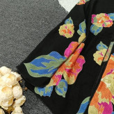 کت زنانه طرح دار جنس تافته درجه یک فری سایز 38 تا 46