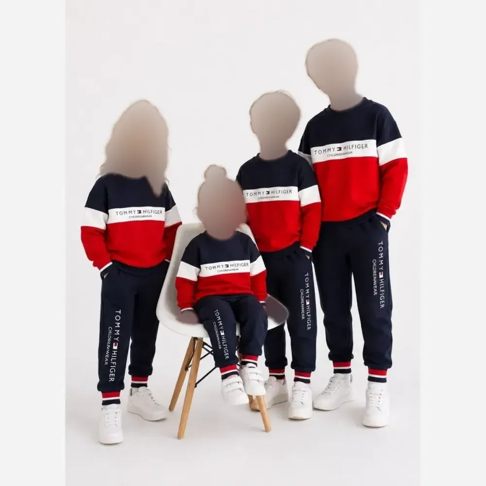 ست اسپرت بچگانه tommy دورس پنبهای پاییزه سایز 50 تا 65