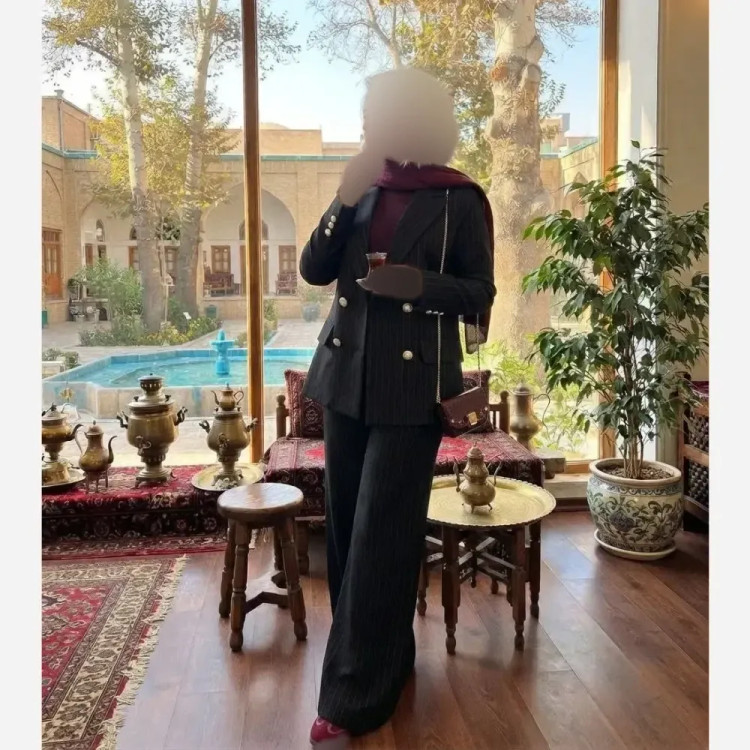 کت و شلوار مجلسی مزونی مدل آسو سوپر دیپلمات مازراتی رنگ مشکی