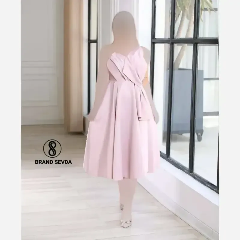 لباس مجلسی مدل کرشمه پارچه ساتن آمریکایی سایز 38 تا 46