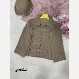 جکت مخمل پاییزه زنانه فری سایز مدل elegant