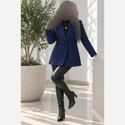 کت فوتر دیپلمات زنانه گرم پاییزه و زمستانه
