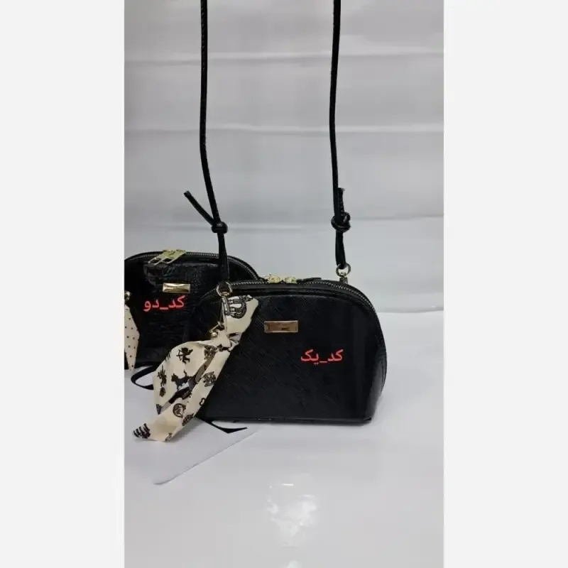 کیف دخترانه چرم ورنی هایا سایز 20 در 12 بند دوشی بلند