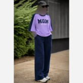 ست اسپرت زنانه پنبه گلکسی مدل mom سایز 38 تا 48