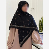 روسری نخی طرحدار قواره 140