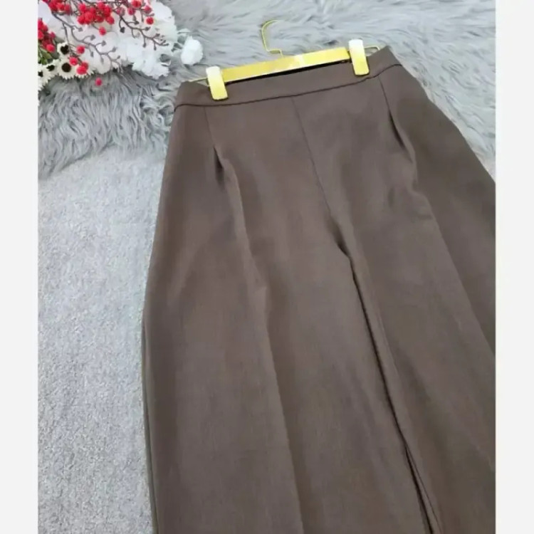 شلوار بگ زنانه جنس بزیاق قد 102 سایز L تا XXL