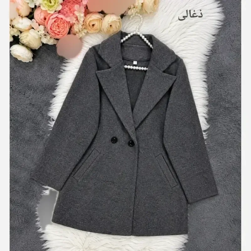 کت فوتر کجراه زنانه پاییزه و زمستانی گرم جیب فیلتو