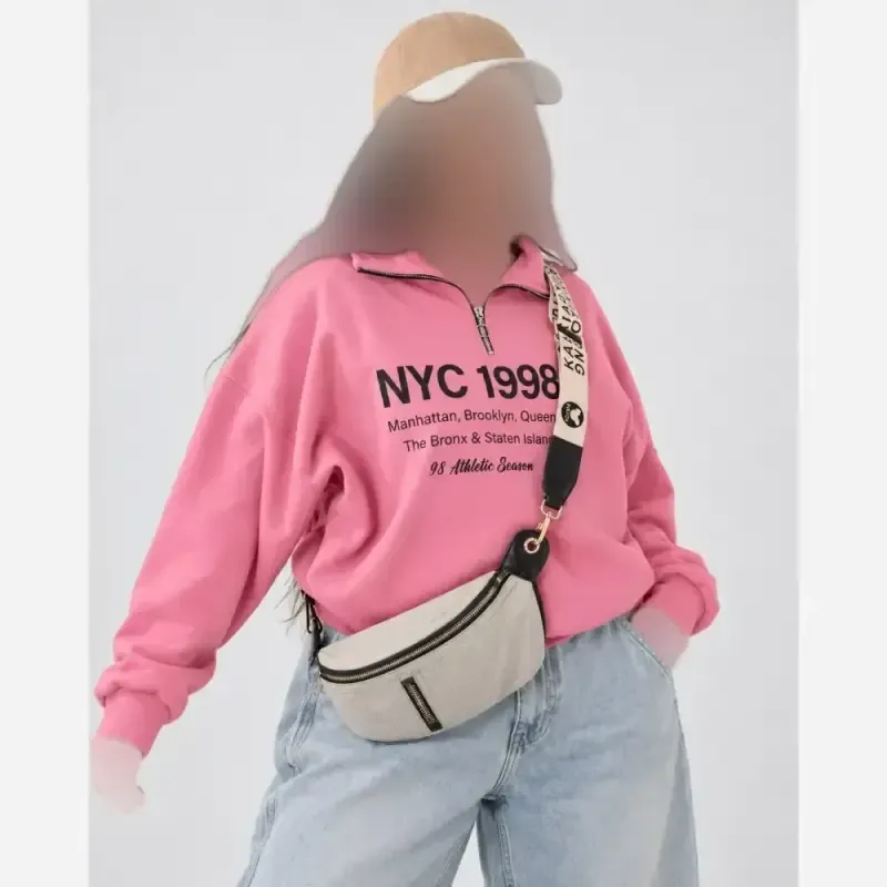 دورس نیمزیپ توکرک طرح NYC 1998 سایز فری تا 48