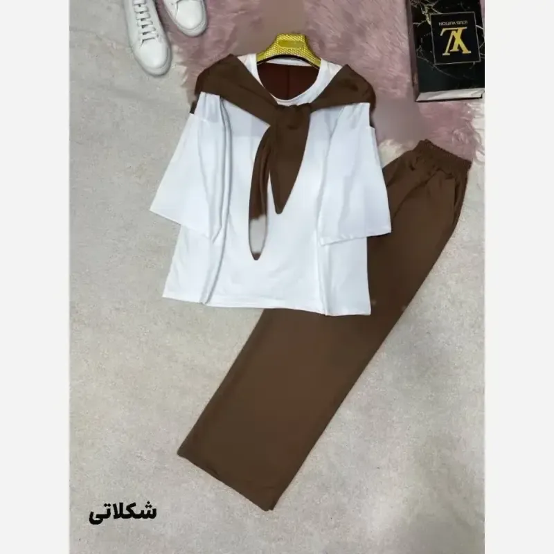 ست اسپرت شالی پنبه گلکسی درجه یک فری سایز 38 تا 46