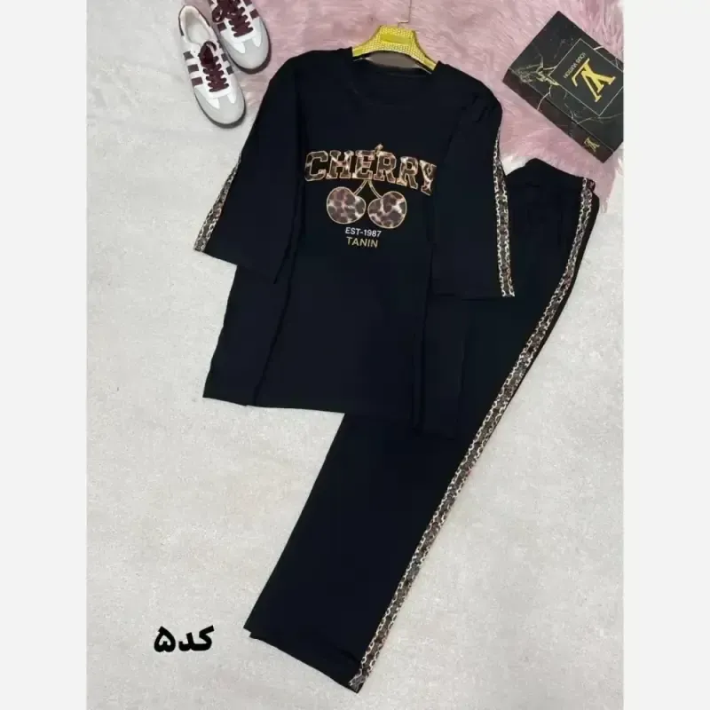 ست اسپرت پارمیدا جنس سوپر پنبه درجه یک سایز فری 38 تا 46