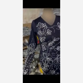 ماکسی مجلسی مدل خاطره جنس قواصی مروارید پرچ شده سایز 38 تا 52 رنگی