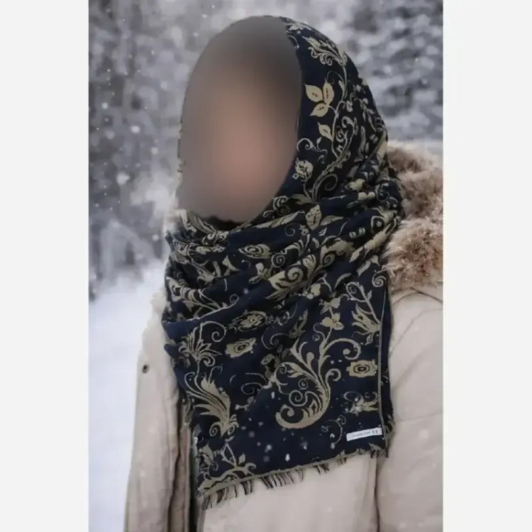 شال بافت سوفیا ریزبافت لطیف و گرم سایز 190 در 40