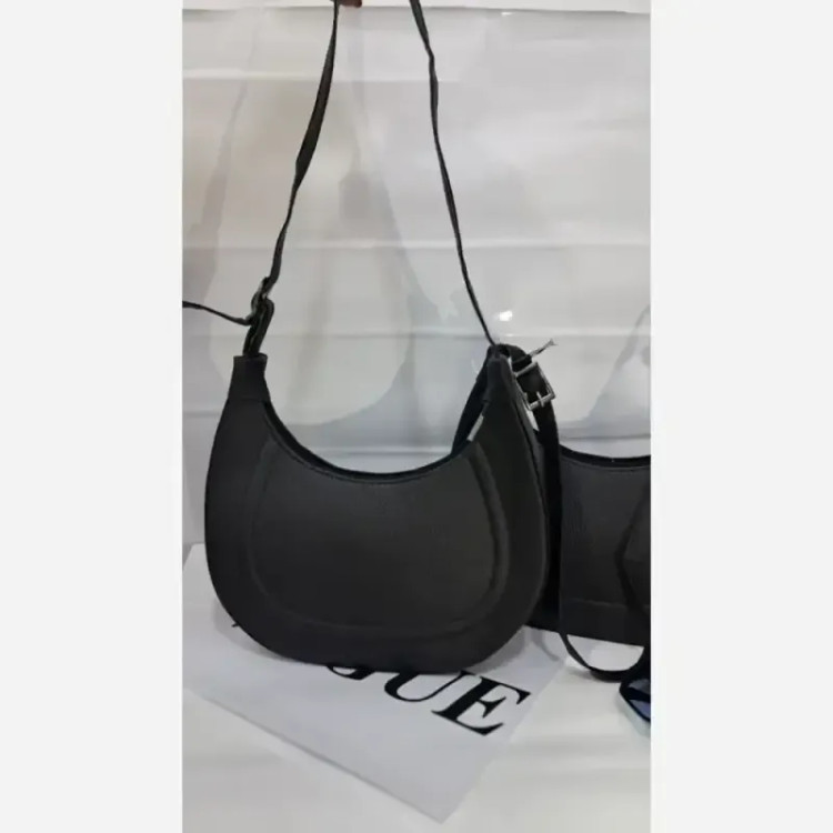 کیف چرم زنانه مدل jondaa رنگ مشکی سایز 15 در 20