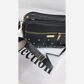 کیف دوشی ماهک چرم سایز 15 در 20 با بند دوشی بلند