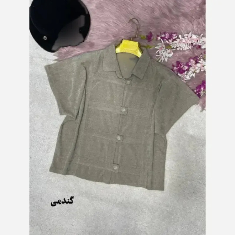 وست مخمل کبریتی پاییزه زنانه مدل پانیذ فری سایز