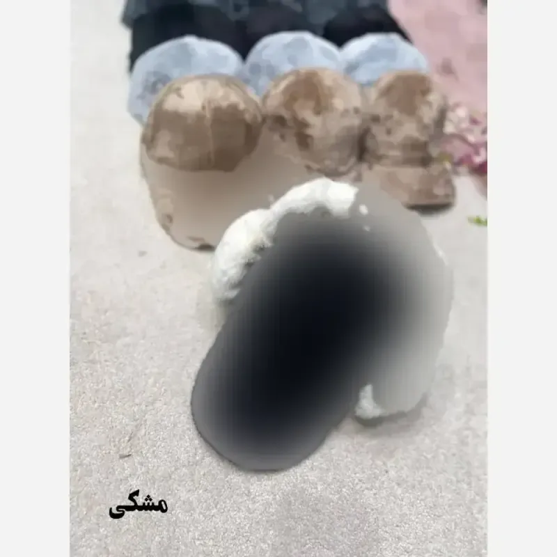 کلاه پشمی تدی نقابدار نرم و لطیف وارداتی سایز آزاد