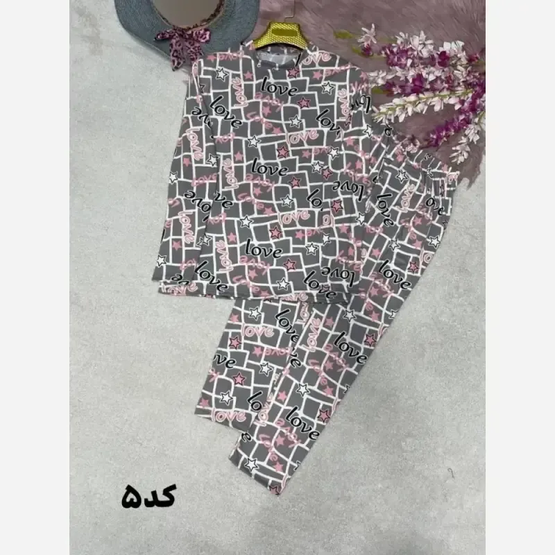 ست راحتی سوپر پنبه وارداتی نرم و لطیف سایز 38 تا 44