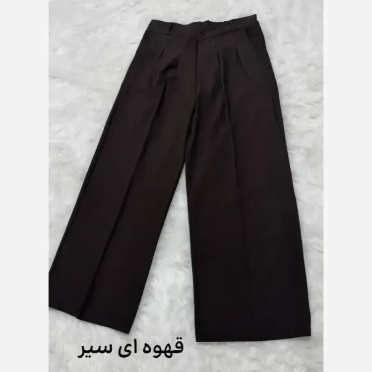 شلوار تمام بگ ریزشی بزایاق گرم بالا زنانه