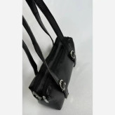 کیف سگک دار چرم باکیفیت ابعاد 27 در 15 رنگ مشکی و قهوه ای