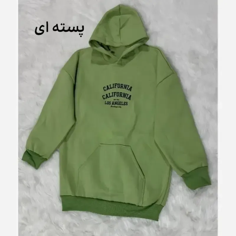 هودی کالیفرنیا دورس تو کرکی ضخیم فری سایز زنانه و مردانه