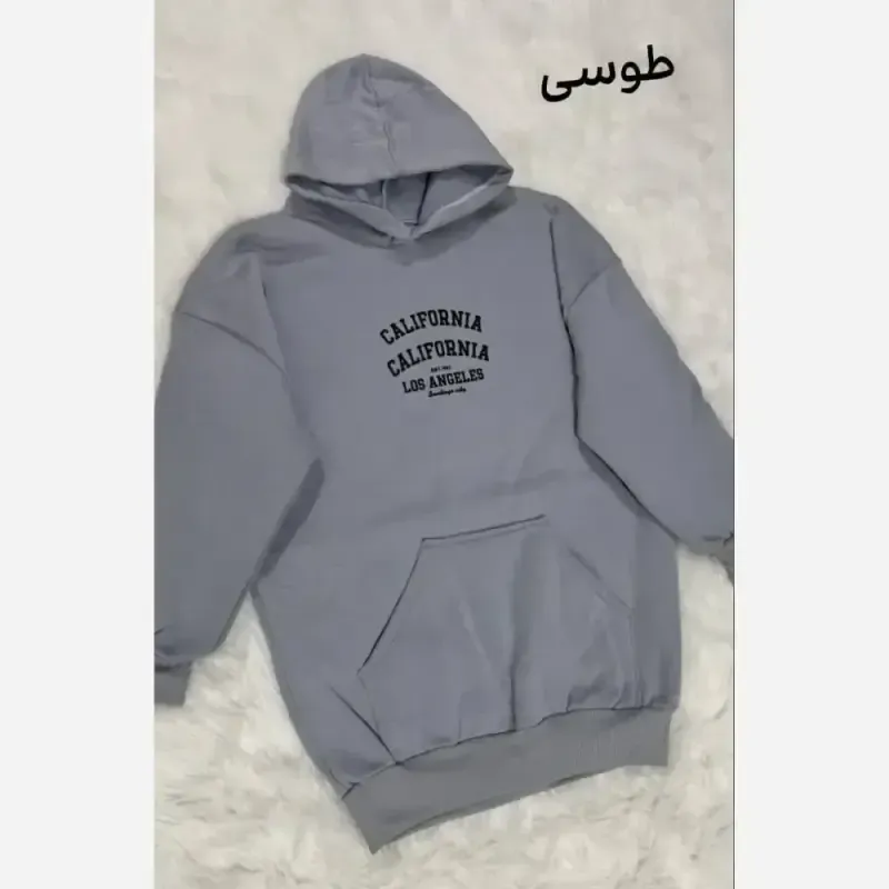 هودی کالیفرنیا دورس تو کرکی ضخیم فری سایز زنانه و مردانه