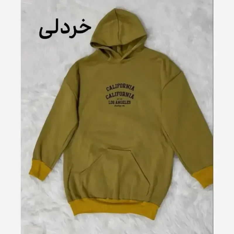 هودی کالیفرنیا دورس تو کرکی ضخیم فری سایز زنانه و مردانه