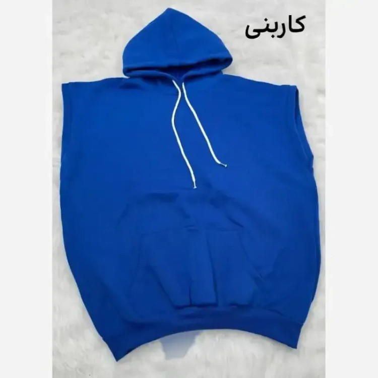 وست هودی اسپان تو کرکی زنانه سایز بزرگ رنگ بندی متنوع
