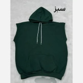 وست هودی اسپان تو کرکی زنانه سایز بزرگ رنگ بندی متنوع