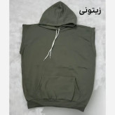 وست هودی اسپان تو کرکی زنانه سایز بزرگ رنگ بندی متنوع