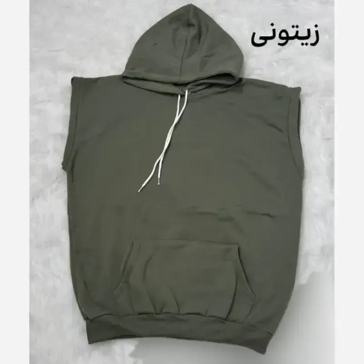 وست هودی اسپان تو کرکی زنانه سایز بزرگ رنگ بندی متنوع