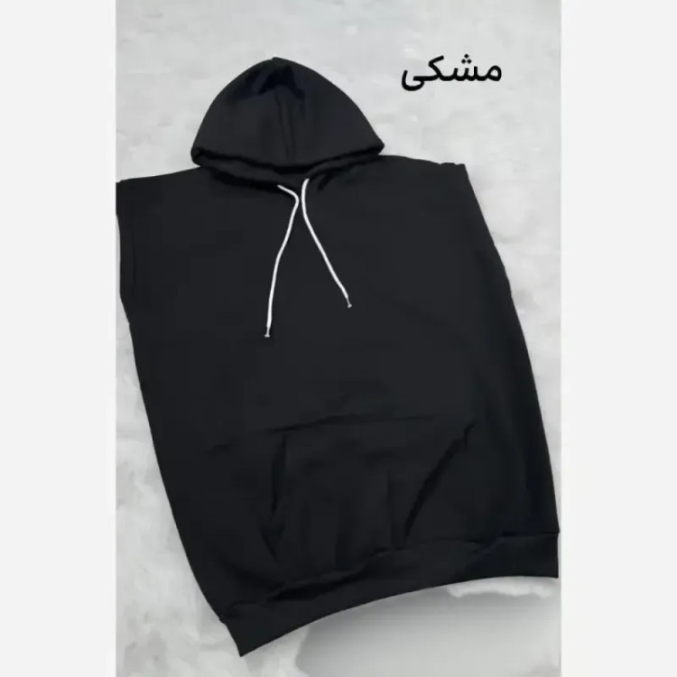 وست هودی اسپان تو کرکی زنانه سایز بزرگ رنگ بندی متنوع