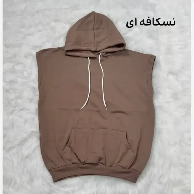 وست هودی اسپان تو کرکی زنانه سایز بزرگ رنگ بندی متنوع