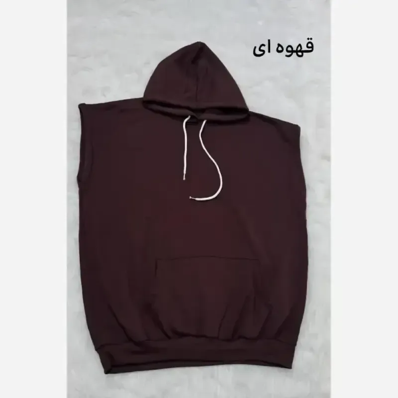 وست هودی اسپان تو کرکی زنانه سایز بزرگ رنگ بندی متنوع