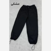 شلوار مردانه کمر کلوین دو حالته ملانژ دمپا گت دار فری سایز
