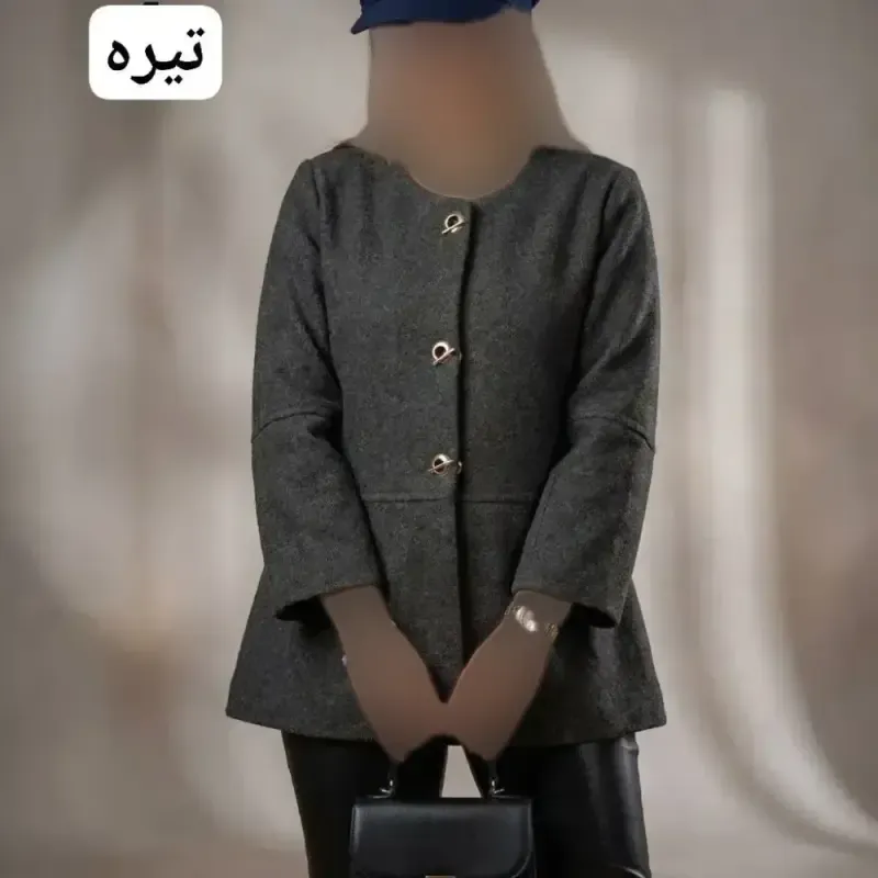 کت زنانه رویال جنس روناک فری سایز