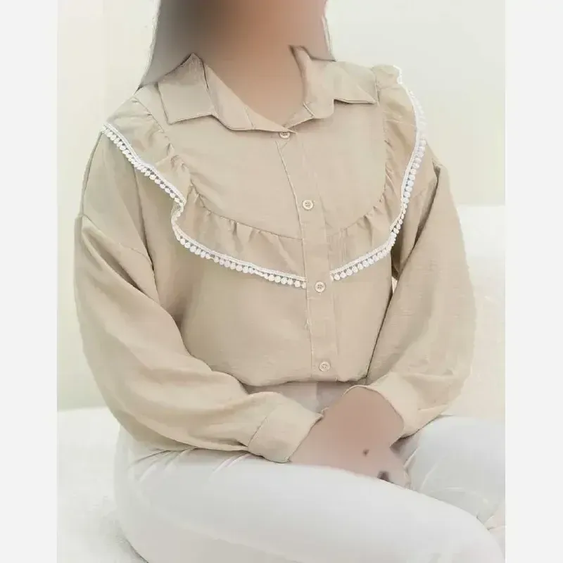 شومیز یقه چین جنس صوفیا فری سایز رنگ بندی متنوع