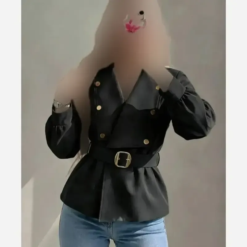 بارونی زنانه مدل رومینا جنس کتان زارا درجه یک رنگ بندی متنوع سایز 1 و 2