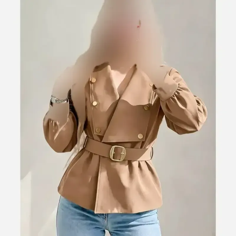 بارونی زنانه مدل رومینا جنس کتان زارا درجه یک رنگ بندی متنوع سایز 1 و 2