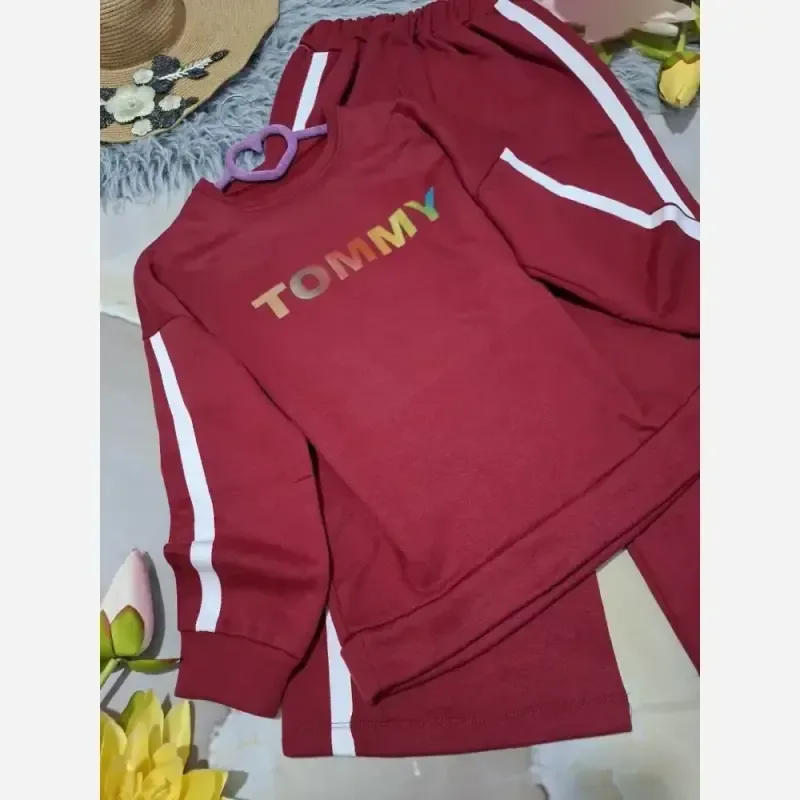 ست دورس و شلوار نیم بگ تو کرکی تینیجری فری سایز