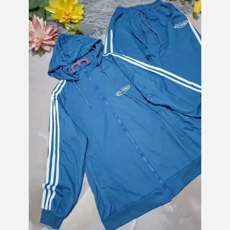 ست ورزشی پاییزه سویشرت و شلوار فلامنت کج راه اسپرت گتدار