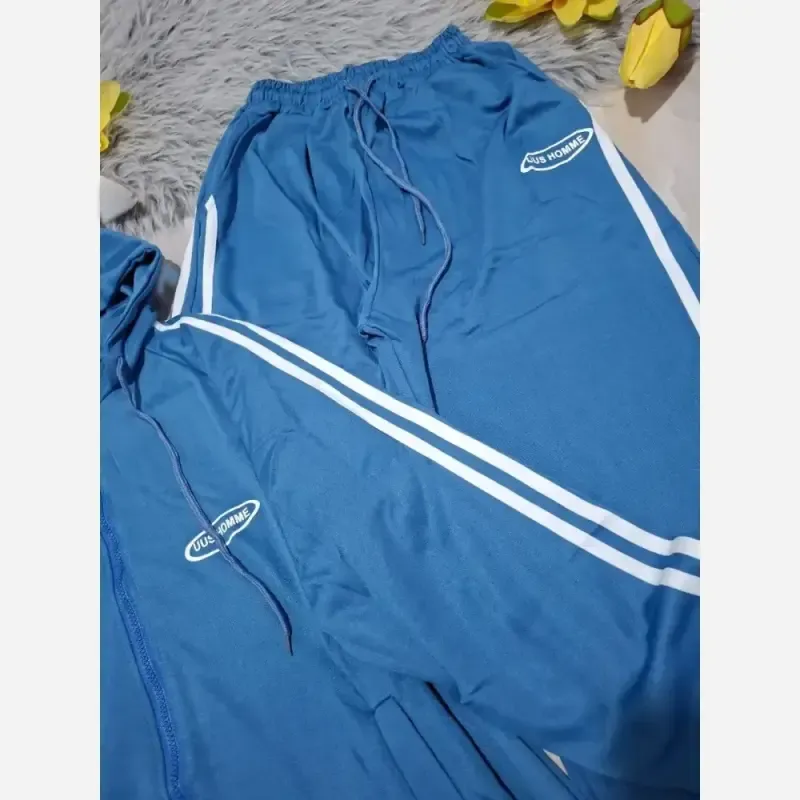ست ورزشی پاییزه سویشرت و شلوار فلامنت کج راه اسپرت گتدار