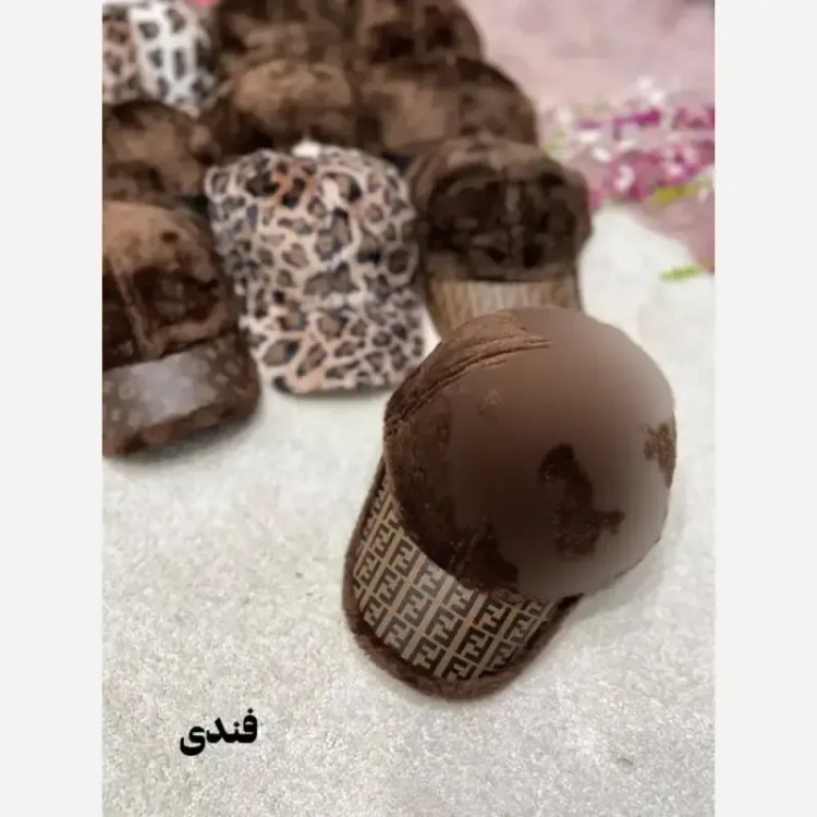 کلاه پشمی طرحدار تدی سایز آزاد