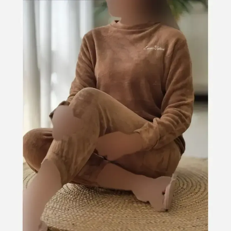 بلوز و شلوار تدی وارداتی درجه یک زنانه سایز فری 38 تا 46