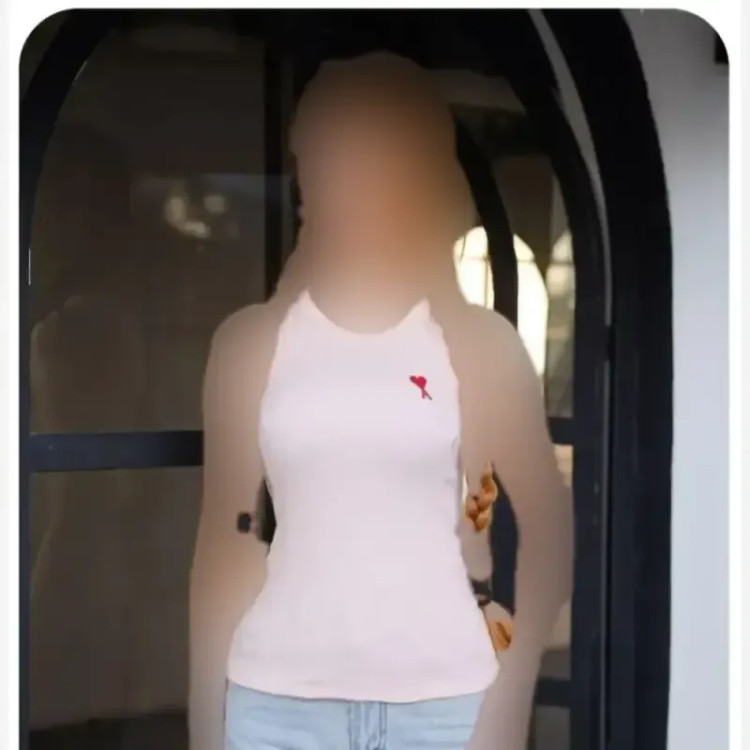 تاپ زنانه گلدوزی پنبه سوپر کبریتی فری سایز قد 60
