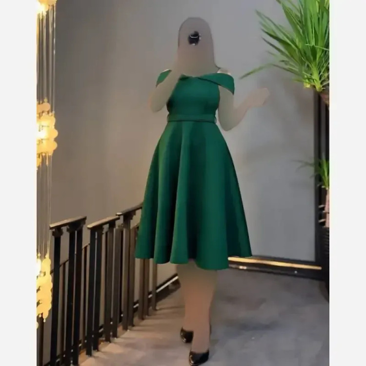 فرشته میدی جنس ساندویچی قد 120 رنگ مشکی و سبز