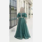 پیراهن سیندرلا سایز 36 38 رنگ کله غازی