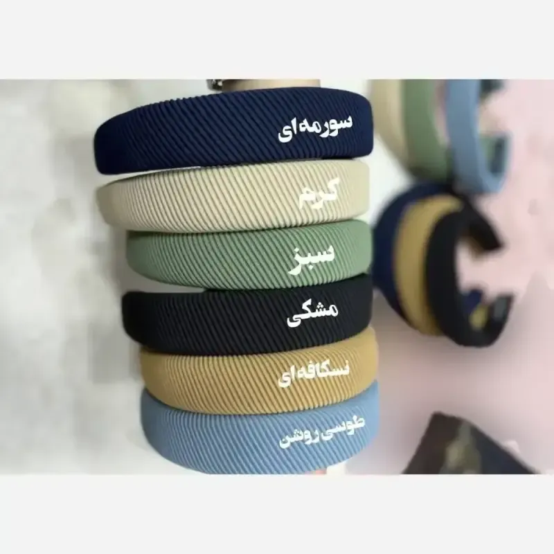 تل سر کبریتی زنانه و دخترانه فری سایز رنگ بندی متنوع