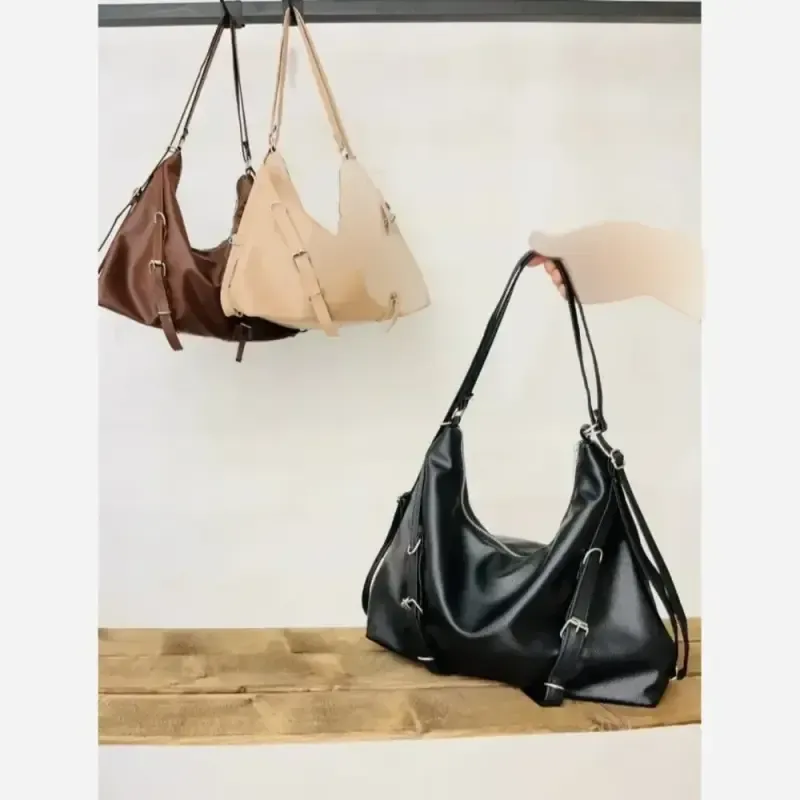 کیف دانشجویی زنانه چرم شرانگ مشکی قابل تبدیل به کوله